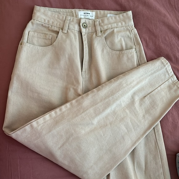 Cotton On Beige Jeans/Pants 👝👝👝 - Picture 3 of 9